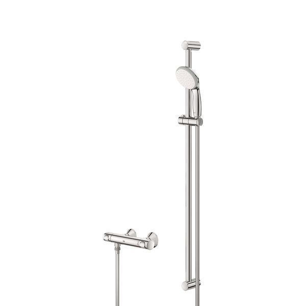 Змішувач термостатичний для душу Grohe QuickFix Precision Flow з душовим гарнітуром 34842000 CV031967 фото