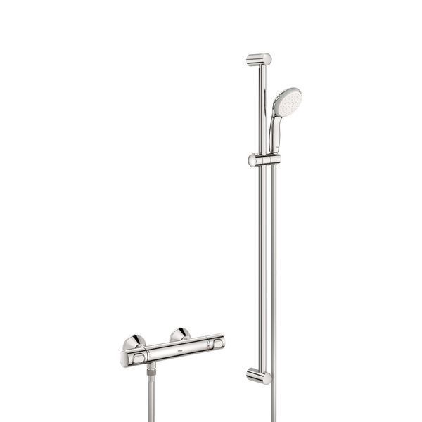 Змішувач термостатичний для душу Grohe QuickFix Precision Flow з душовим гарнітуром 34842000 CV031967 фото