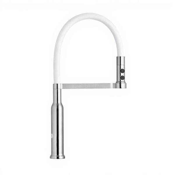 Комплект кухонної мийки Valeso 60х50HM WHI16 Kitchen Line SL73271 фото