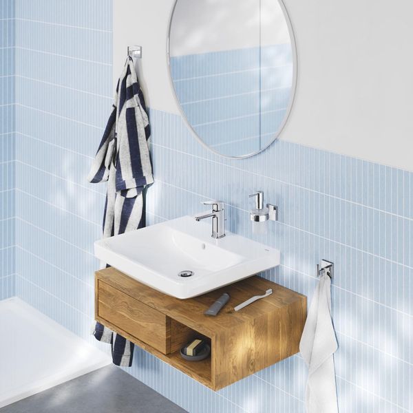 Смеситель для раковины Grohe QuickFix Dice S-Size 1018560000 с донным клапаном CV036195 фото