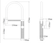 Комплект кухонної мийки KRP Schwarze - 7848LHM PVD - FlexFlow ST438391 фото 15