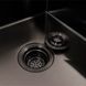 Кухонна мийка CM 65*50 L чорна PVD VALESO Handmade (круглий сифон 3,0/0,8) 45901 фото 5