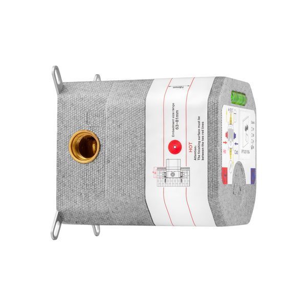 Душова система прихованого монтажу термостатична Kroner Element Thermo 211461-5301 CV036827 фото