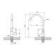 Комплект кухонной мойки KRP Schwarze RHM PVD - 7848 ST41421 фото 25