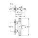 Змішувач термостатичний для ванни Grohe Grohtherm 800 34567000 CV030552 фото 2