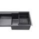 Комплект кухонной мойки KRP Schwarze RHM PVD - 7848 ST41421 фото 7