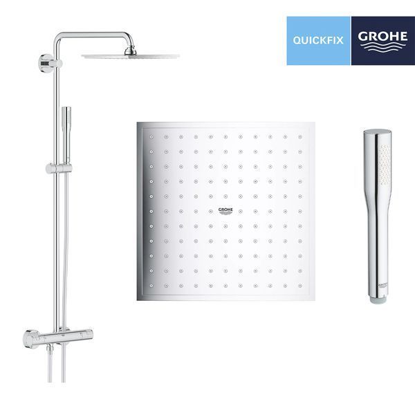 Душова система термостатична Grohe QuickFix Vitalio Joy System 230 26365000 CV033302 фото