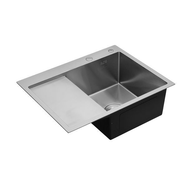 Комплект кухонної мийки KRP C031BLK Geb&uuml;rstet-6350RHM ST131321 фото