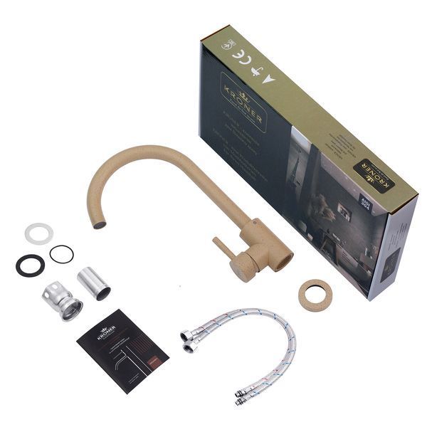 Смеситель для кухни Kroner KRP Edelstahl Klassisch - COL035 CV023004 фото