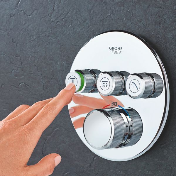 Душевая система скрытого монтажа Grohe QuickFix SmartControl UA202801R3 CV030616 фото