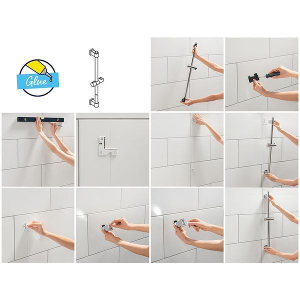 Душевая система Grohe Euroeco с гарнитуром Vitalio Comfort 110 и шланговым подключением 3274226929 CV036744 фото
