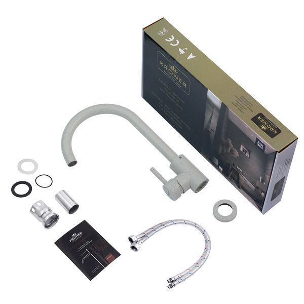 Смеситель для кухни Kroner KRP Edelstahl Klassisch - GRA035 CV023005 фото