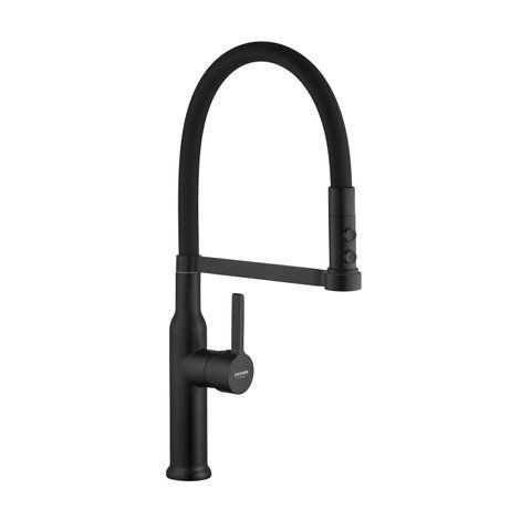 Змішувач для кухні Kroner KRP Ersel - SCH03112BLK CV035578 фото