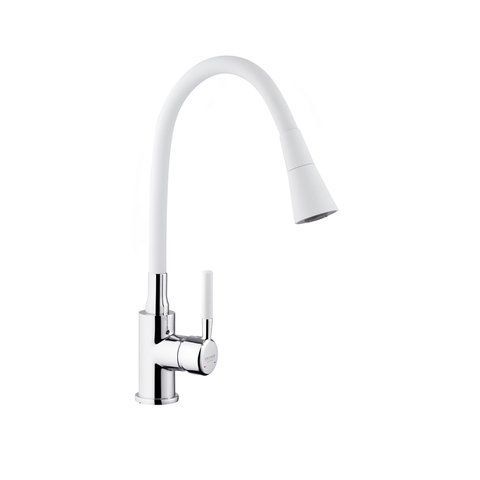 Смеситель для кухни Kroner KRM Kuche - C132WHI CV033128 фото
