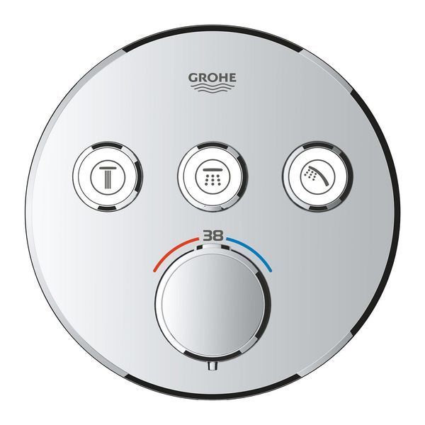 Душова система прихованого монтажу термостатична Grohe QuickFix Precision SmartControl 34874000 CV034568 фото