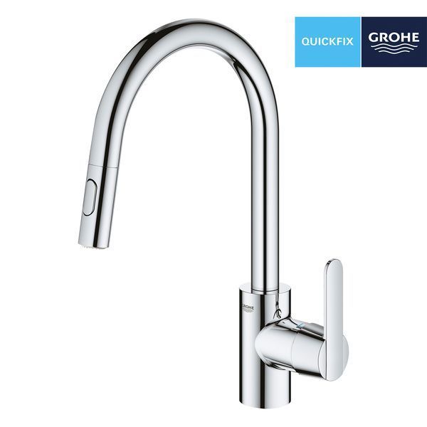Змішувач для кухні Grohe QuickFix Get 31484001 CV030571 фото