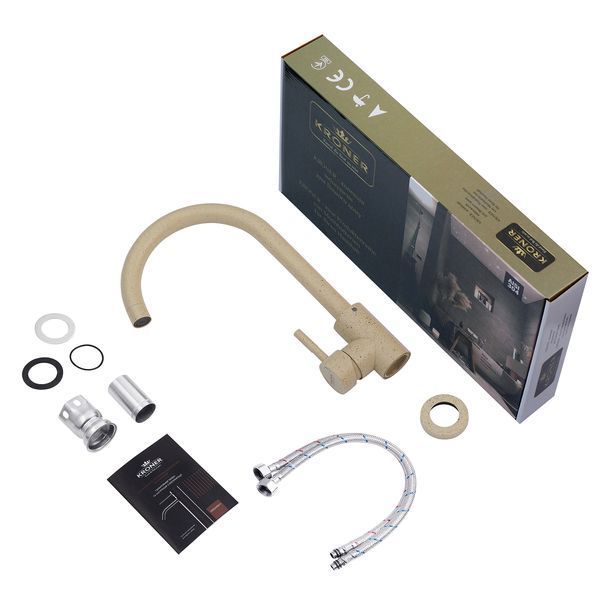 Смеситель для кухни Kroner KRP Edelstahl Klassisch - MAR035 CV023006 фото