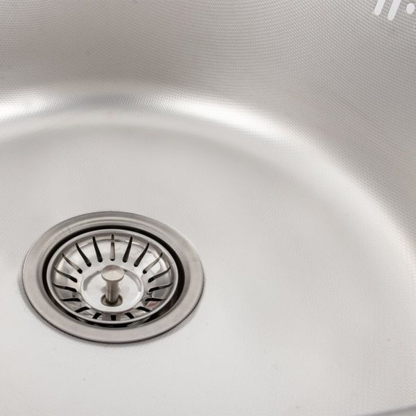 Кухонна мийка з нержавіючої сталі Platinum ДЕКОР 5745 L (0,8/180 мм) 11640 фото