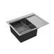 Комплект кухонной мойки KRP C031BLK Geb&uuml;rstet-6350LHM ST131348 фото 5