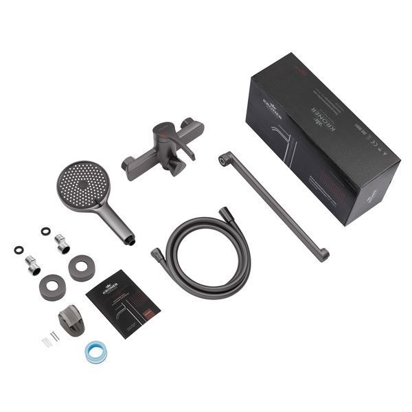 Смеситель для ванны Kroner KRP Axis Line-GRP070 CV036845 фото