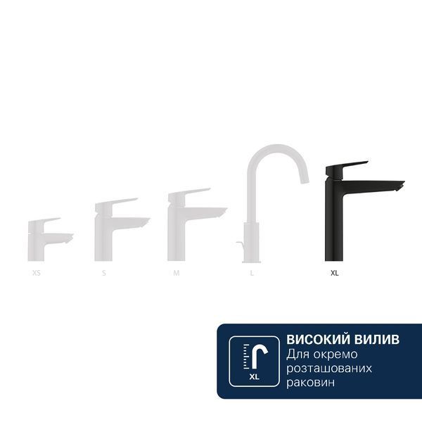 Смеситель для раковины Grohe QuickFix Dice XL-Size 1018922430 CV036221 фото