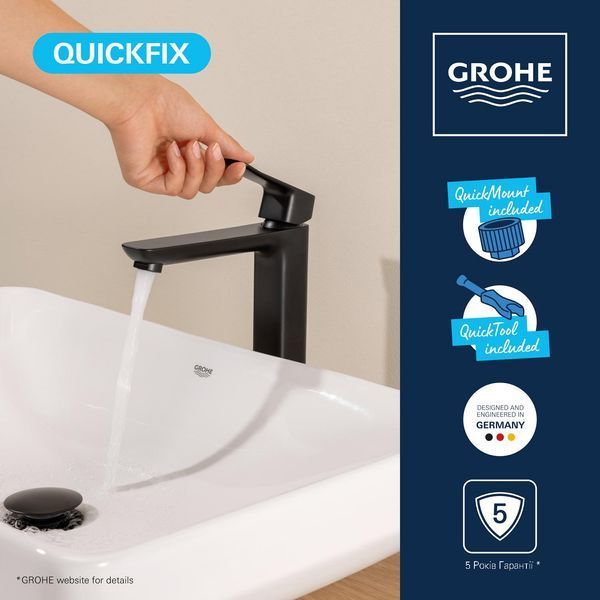 Смеситель для раковины Grohe QuickFix Dice XL-Size 1018922430 CV036221 фото