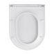Комплект 4 в 1: Инсталляция Grohe Solido 2 в 1 38971000 + Панель смыва для унитаза Even Black 38966KV0 + Унитаз подвесной безобедочный Kroner Armada WHI513636 RIMLESS с сиденьем Slim Duroplast /Soft (38971966KV0KA51R) CV036752 фото 22