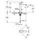 Смеситель для раковины Grohe QuickFix Dice XL-Size 1018922430 CV036221 фото 2