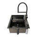 Комплект кухонной мойки 63х50HM PVD Pllen&oacute; Lazio ST07 Grafite SL43327 фото 4