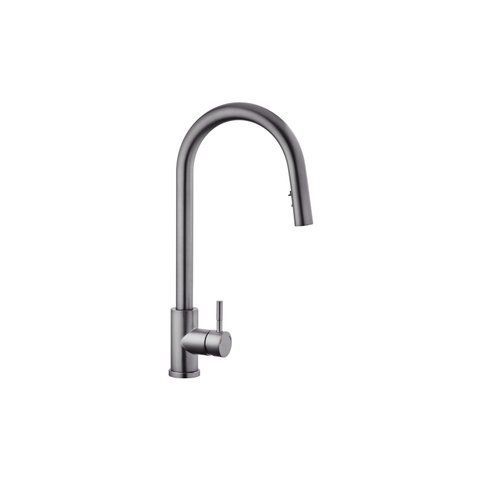 Смеситель для кухни с выдвижным изливом Kroner KRP Edelstahl Klassisch - PVD03915 CV032283 фото