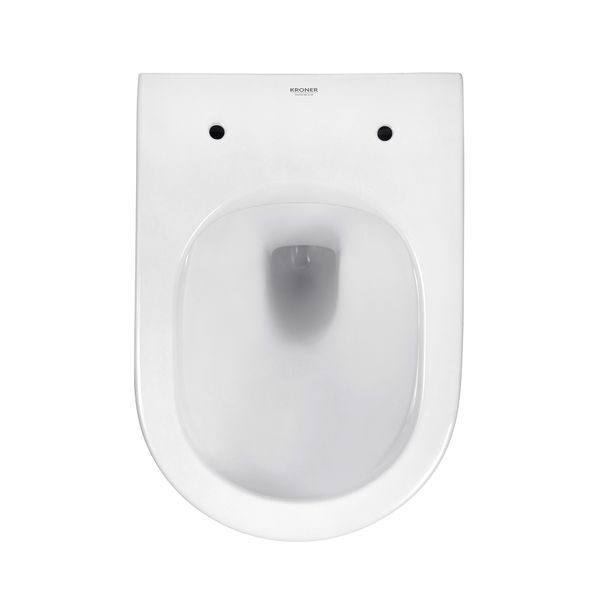 Комплект 4 в 1: Инсталляция GROHE Solido 3 в 1 3884966Q + Унитаз безободковый Kroner Armada WHI513636 RIMLESS с сиденьем Slim Duroplast / Soft-close / Quick relase KA513636WHIR (3884966KA513636) CV033599 фото
