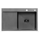 Комплект кухонной мойки Kroner KRP Schwarze - 7849RHM PVD Lazio ST430087 фото 3