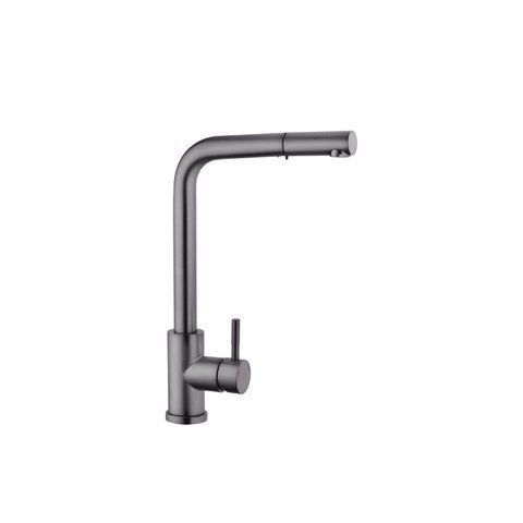 Смеситель для кухни с выдвижным изливом Kroner KRP Edelstahl Klassisch - PVD03917 CV032285 фото