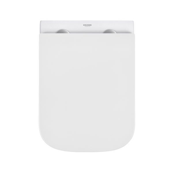 Комплект 4 в 1: Инсталяция GROHE Rapid SL 3 в 1 3884966Q + Унитаз безободковый Kroner Eifel WHI493436 RIMLESS с сиденьем Slim Duroplast / Soft-close / Quick relase KE493436WHIR (3884966KE493436) CV033600 фото