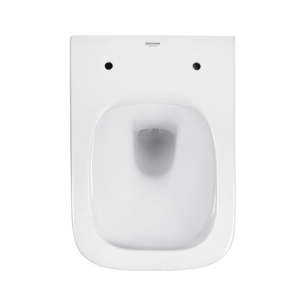 Комплект 4 в 1: Инсталяция GROHE Rapid SL 3 в 1 3884966Q + Унитаз безободковый Kroner Eifel WHI493436 RIMLESS с сиденьем Slim Duroplast / Soft-close / Quick relase KE493436WHIR (3884966KE493436) CV033600 фото