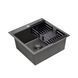 Комплект кухонной мойки KRP Schwarze - 5050HM PVD 03817BLK ST92411 фото 4