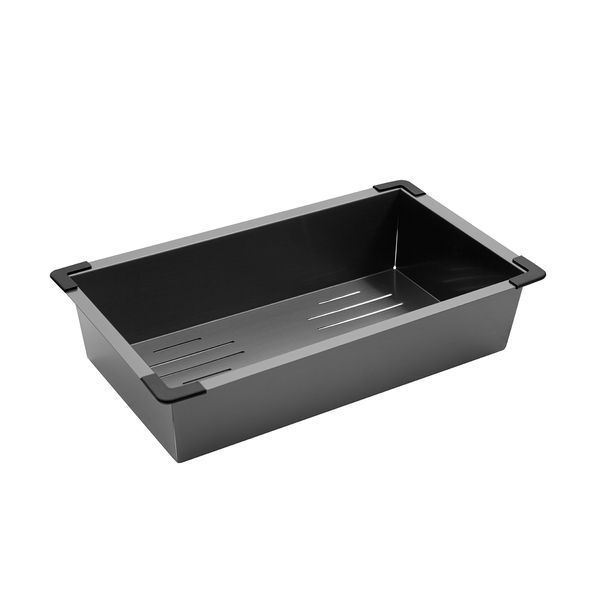 Кухонна мийка Kroner KRP Schwarze - 6350HM PVD (3.0/1.0 мм) CV031453 фото
