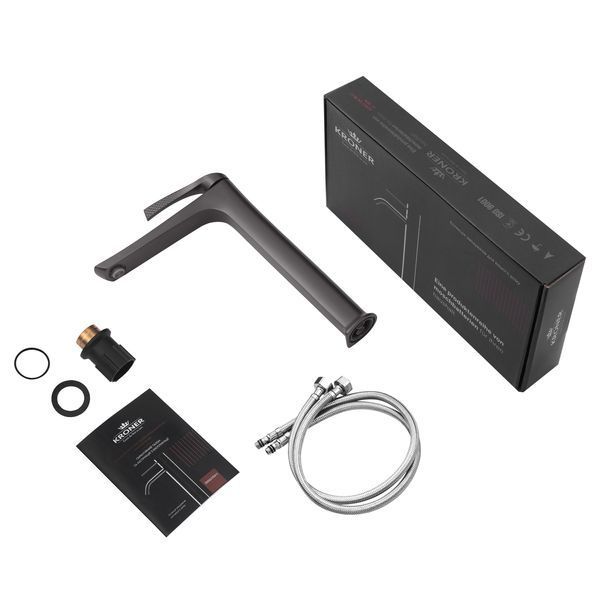 Смеситель для раковины Kroner KRP Axis Line - GRP010-3 CV036860 фото