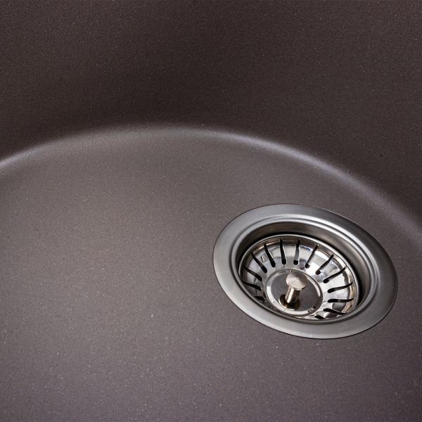 Гранітна мийка для кухні Platinum 5847 ONYX матова Дюна 41621 фото