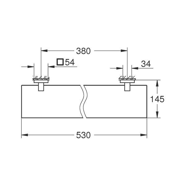 Полиця для ванної кімнати Grohe QuickFix Start Cube 41109000 CV034507 фото