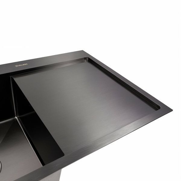 Комплект кухонной мойки Platinum Handmade CM 78*50 L PVD pl23731 фото
