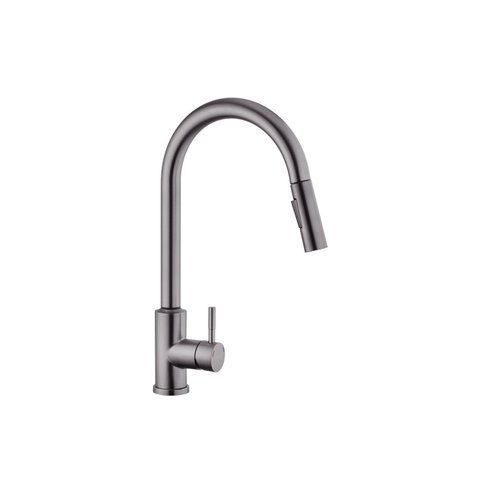Смеситель для кухни с выдвижным изливом Kroner KRP Edelstahl Klassisch - PVD03916 сенсорный CV032496 фото