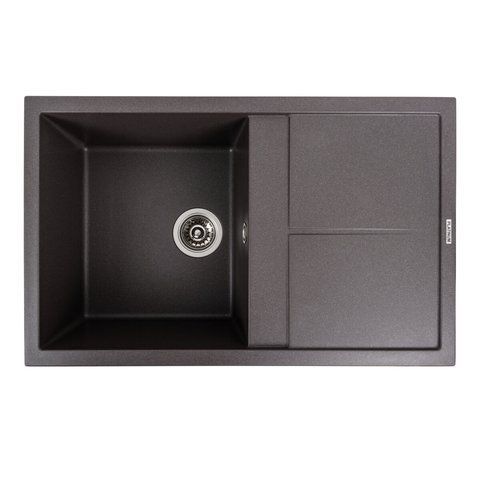 Гранітна мийка для кухні Platinum 7950 Selena матовий Гренадін 40380 фото