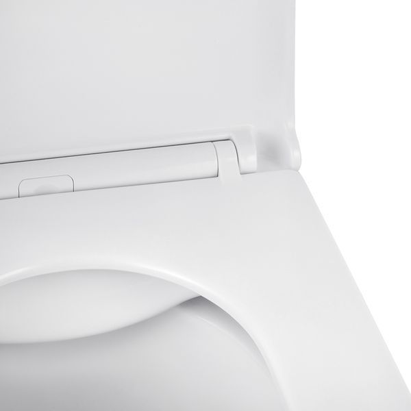 Комплект 4 в 1: Инсталяция Grohe Rapid SL 3 в 1 38772001 + Унитаз безободковый Kroner Eifel WHI493436 RIMLESS с сиденьем Slim Duroplast / Soft-close / Quick relase KE493436WHIR (38772001KE493436) CV033816 фото
