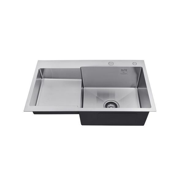Комплект кухонной мойки Kroner KRP Geb&uuml;rstet - 7848RHM (3.0/1.0 мм) ST0300222 фото