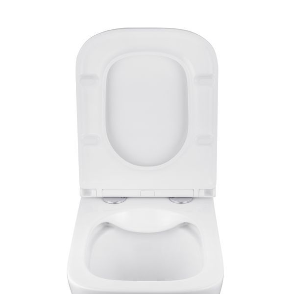 Комплект 4 в 1: Инсталяция Grohe Rapid SL 3 в 1 38772001 + Унитаз безободковый Kroner Eifel WHI493436 RIMLESS с сиденьем Slim Duroplast / Soft-close / Quick relase KE493436WHIR (38772001KE493436) CV033816 фото