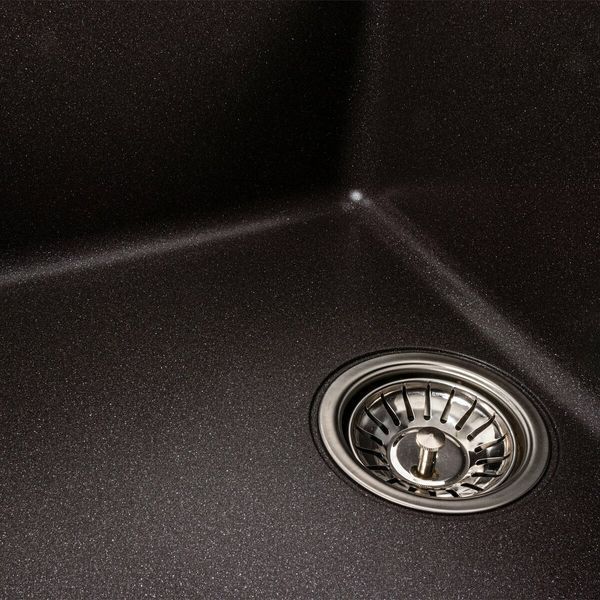 Гранітна мийка для кухні Platinum 7850W TOSKANA матовий Гренадін 40386 фото