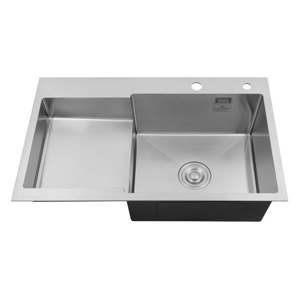 Комплект кухонної мийки Kroner KRP Geb&uuml;rstet - 7848RHM (3/1 мм) ST0300222 фото