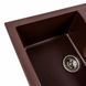 Гранітна мийка для кухні Platinum 7850 TROYA матова Мокко 3240 фото 4