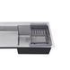 Комплект кухонной мойки Kroner KRP Geb&uuml;rstet - 7848RHM (3.0/1.0 мм) ST0300222 фото 7